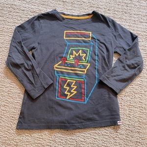 Appaman Arcade Graphic Long Sleeve Tee - Gray